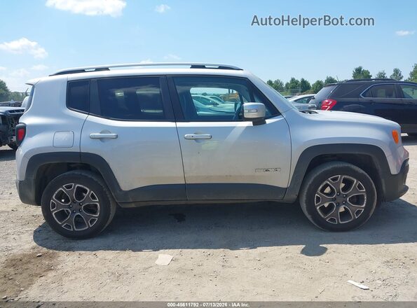ZACCJBDT8GPD04613 2016 JEEP RENEGADE Silver Vista interior trasera