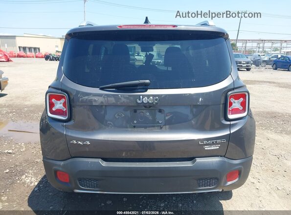 ZACCJBDTXGPD05861 2016 JEEP RENEGADE Gray 