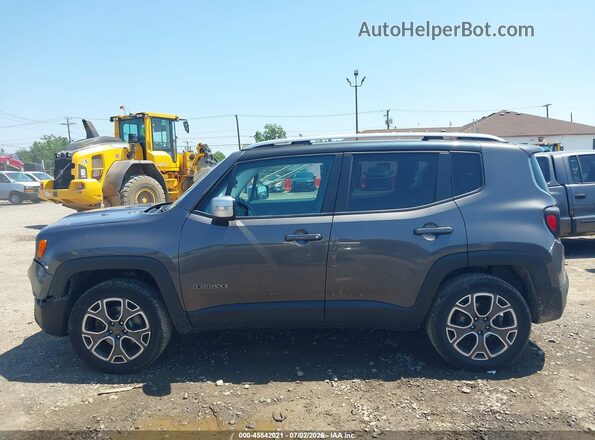 ZACCJBDTXGPD05861 2016 JEEP RENEGADE Gray Widok wnętrza 360 stopni