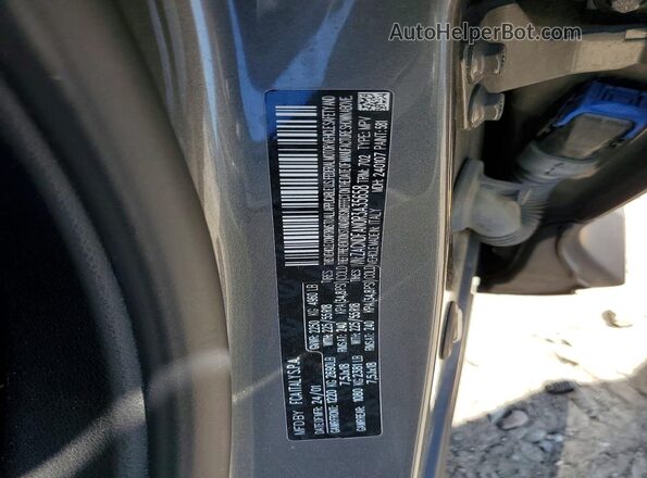 ZACNDFAN0R3A35658 2024 DODGE OTHER Gray VIN კოდის სტიკერის ხედი
