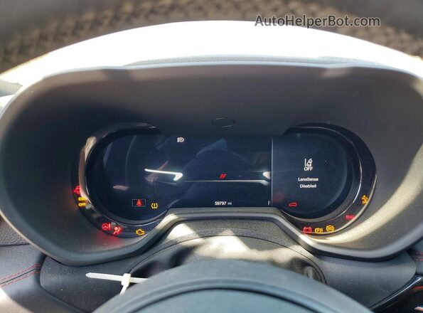 ZACNDFAN0R3A35658 2024 DODGE OTHER Gray ხელსაწყოთა პანელის ხედი