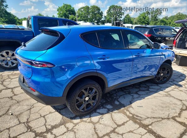ZACNDFAN6R3A25006 2024 DODGE OTHER Blue Trasero derecho
