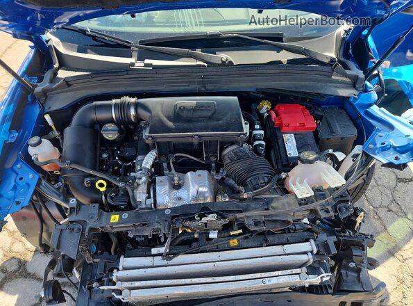 ZACNDFAN6R3A25006 2024 DODGE OTHER Blue Vista del compartimento del motor