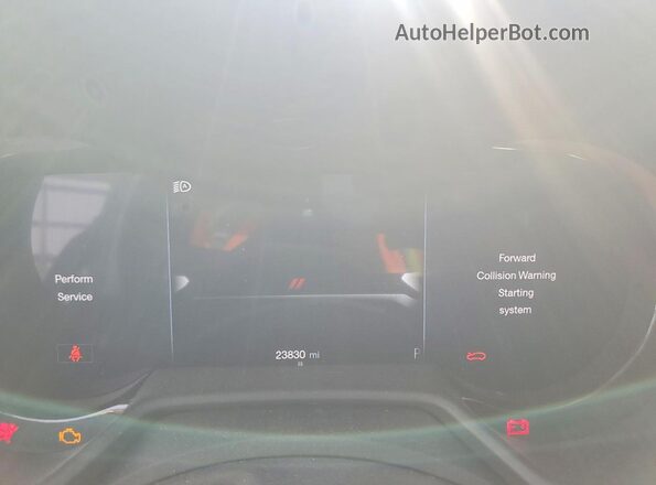 ZACNDFANXR3A42097 2024 DODGE OTHER Black Vista del cuadro de instrumentos