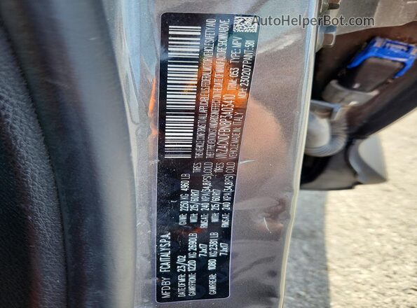 ZACNDFBN8P3A03410 2023 DODGE OTHER Gray Widok naklejki z numerem VIN