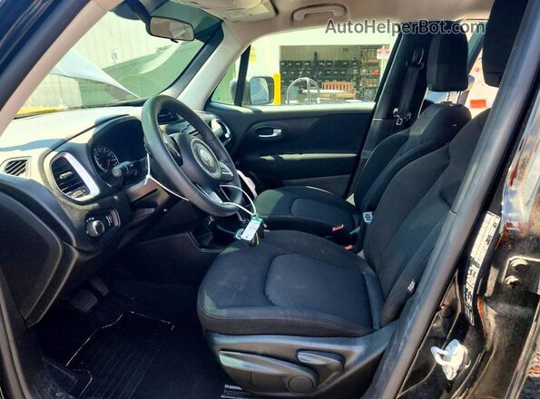 ZACNJAAB0LPL14218 2020 JEEP RENEGADE Черный Вид салона спереди