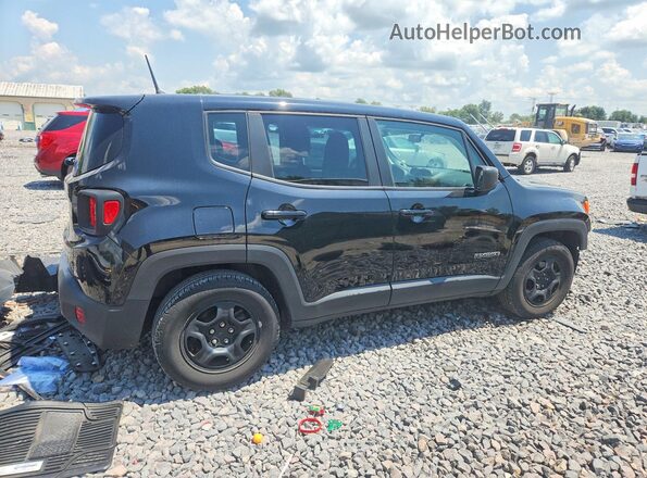 ZACNJAAB0LPL14218 2020 JEEP RENEGADE Черный Задняя правая четверть