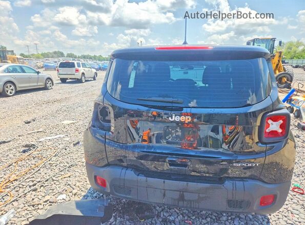 ZACNJAAB0LPL14218 2020 JEEP RENEGADE Черный Вид сзади