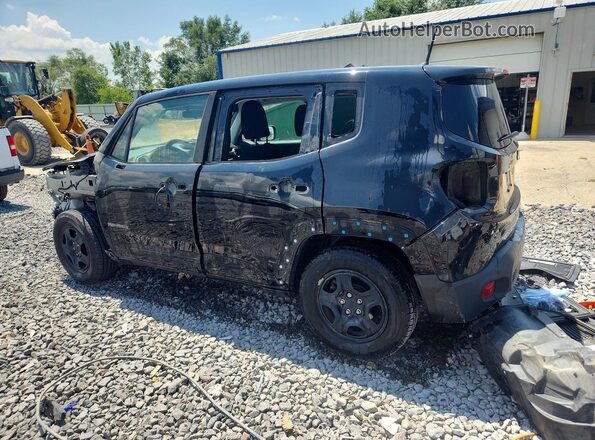 ZACNJAAB0LPL14218 2020 JEEP RENEGADE Черный Задняя левая четверть