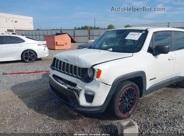 ZACNJAAB0LPL58882 2020 JEEP RENEGADE White Vista frontal