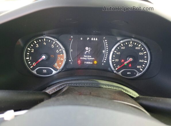 ZACNJAAB1KPK86234 2019 JEEP RENEGADE Blue Вид щитка приладів
