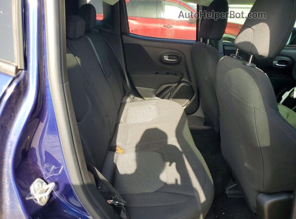 ZACNJAAB1KPK86234 2019 JEEP RENEGADE Blue Вид задньої частини салону