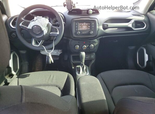 ZACNJAAB1KPK86234 2019 JEEP RENEGADE Blue Вид панелі приладів