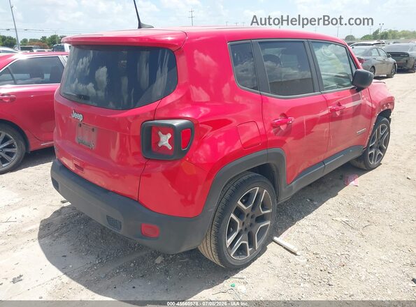 ZACNJAAB1LPL83855 2020 JEEP RENEGADE Red Rear right