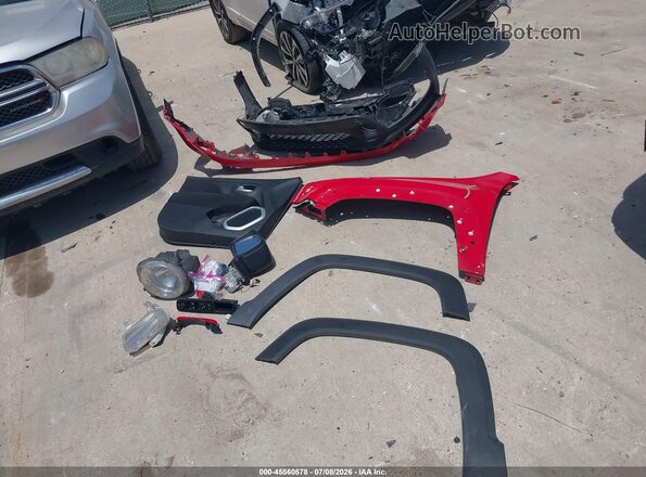 ZACNJAAB1LPL83855 2020 JEEP RENEGADE Red Instrument cluster view
