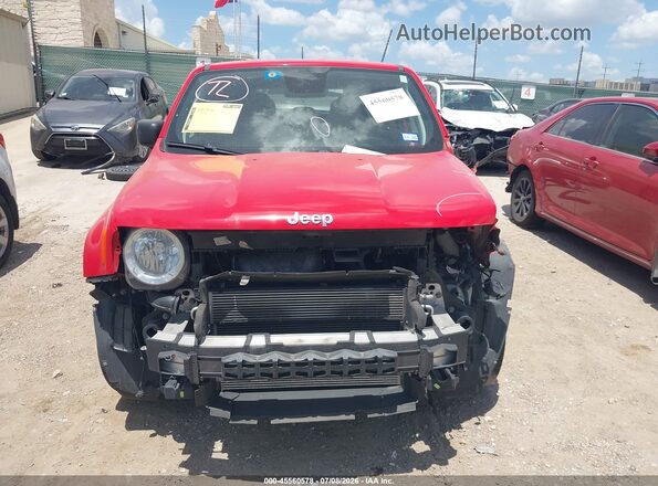 ZACNJAAB1LPL83855 2020 JEEP RENEGADE Red Rear interior view