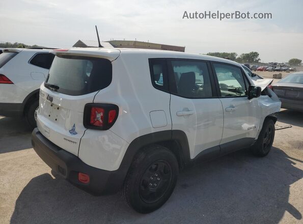 ZACNJAAB6LPL12778 2020 JEEP RENEGADE White Задня права чверть