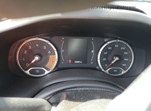 ZACNJAAB6LPL12778 2020 JEEP RENEGADE White Вид щитка приладів