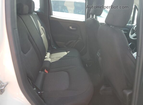 ZACNJAAB6LPL12778 2020 JEEP RENEGADE White Вид задньої частини салону