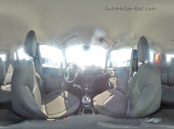 ZACNJAAB6LPL12778 2020 JEEP RENEGADE White Панорамний вид салону 360°