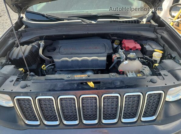 ZACNJAAB7LPL41139 2020 JEEP RENEGADE Gray Widok wnętrza z tyłu