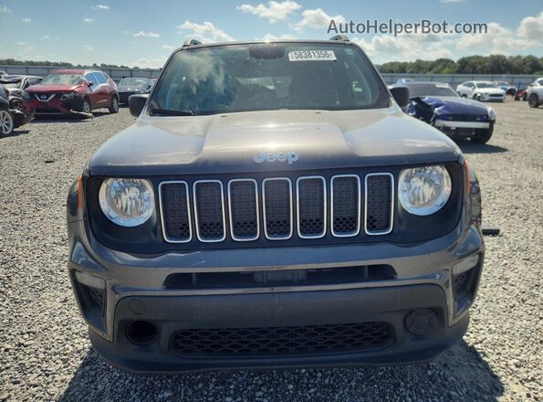 ZACNJAAB7LPL41139 2020 JEEP RENEGADE Gray Widok z przodu
