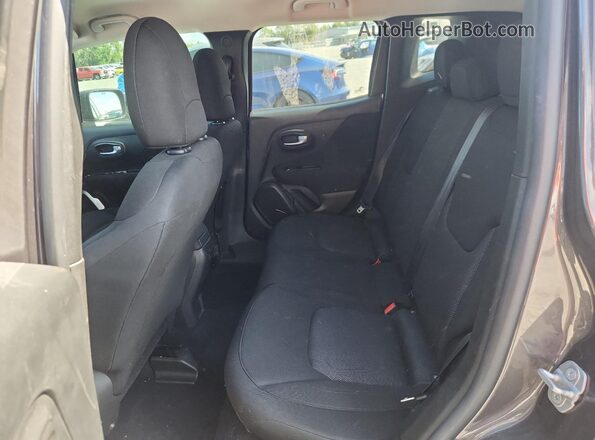 ZACNJAAB7LPL41139 2020 JEEP RENEGADE Gray Widok tylnych siedzeń