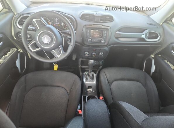 ZACNJAAB7LPL41139 2020 JEEP RENEGADE Gray Widok deski rozdzielczej