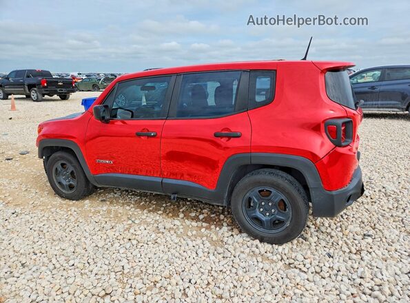 ZACNJAAB8KPK37967 2019 JEEP RENEGADE Red Հետևի ձախ