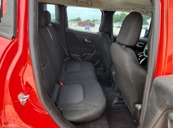 ZACNJAAB8KPK37967 2019 JEEP RENEGADE Red Հետևի նստատեղերի տեսք