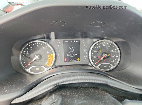 ZACNJAAB8KPK37967 2019 JEEP RENEGADE Red Սարքավորումների վահանակի տեսք