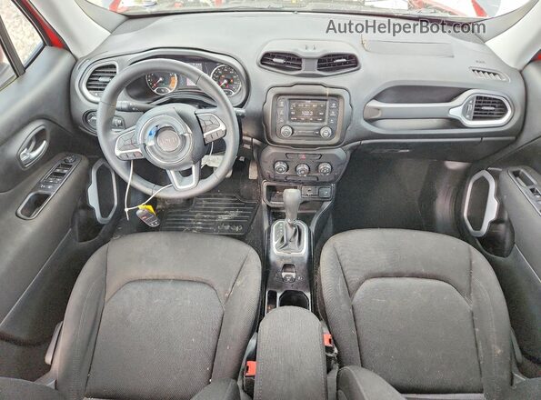 ZACNJAAB8KPK37967 2019 JEEP RENEGADE Red Առջևի վահանակի տեսք