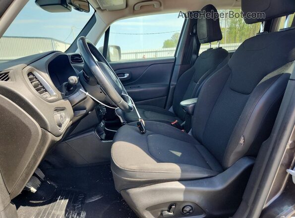 ZACNJABB0KPJ74071 2019 JEEP RENEGADE Gray Вид салону спереду