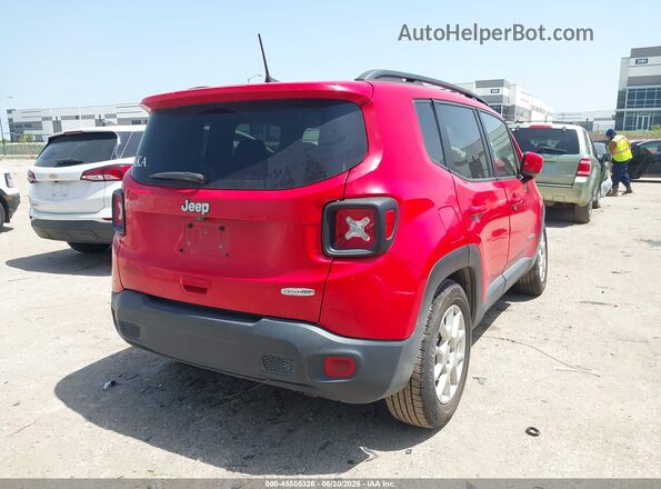 ZACNJABB0LPL52160 2020 JEEP RENEGADE Красный Задняя правая четверть