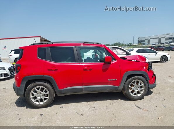 ZACNJABB0LPL52160 2020 JEEP RENEGADE Красный Вид задней части салона