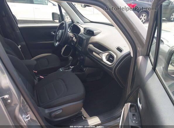 ZACNJABB2KPK47585 2019 JEEP RENEGADE Gray Widok wnętrza z przodu