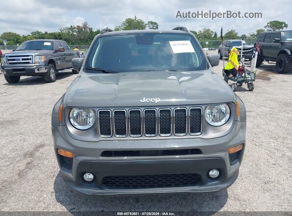 ZACNJABB2KPK47585 2019 JEEP RENEGADE Gray Widok zestawu wskaźników