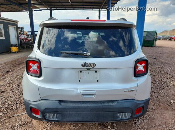 ZACNJABB2KPK88265 2019 JEEP RENEGADE Silver Հետևի տեսք