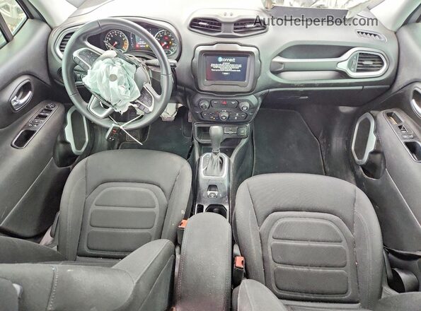 ZACNJABB2KPK88265 2019 JEEP RENEGADE Silver Առջևի վահանակի տեսք