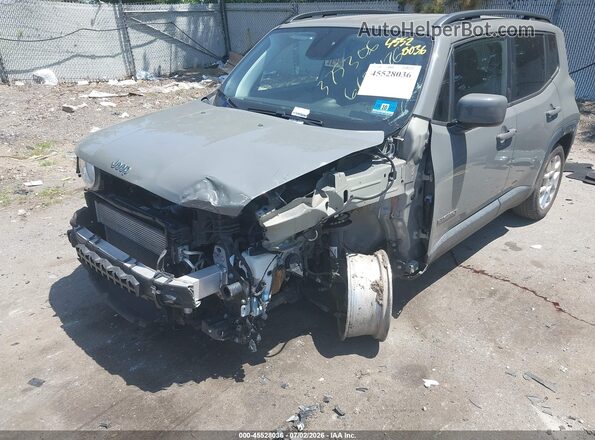 ZACNJABB3LPL10808 2020 JEEP RENEGADE Gray Передня ліва чверть