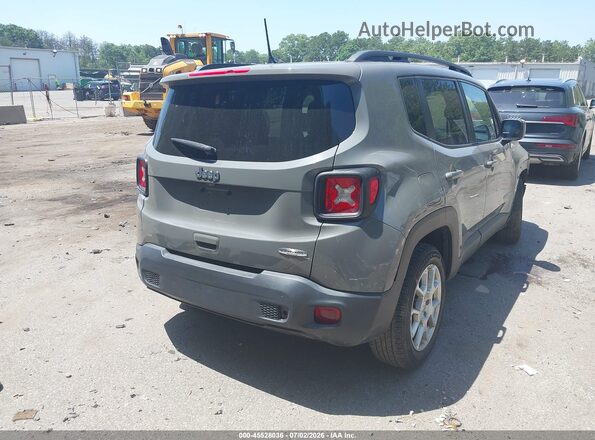 ZACNJABB3LPL10808 2020 JEEP RENEGADE Gray Задня права чверть