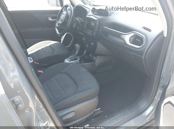 ZACNJABB3LPL10808 2020 JEEP RENEGADE Gray Вид салону спереду