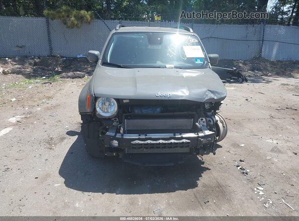 ZACNJABB3LPL10808 2020 JEEP RENEGADE Gray Вид задньої частини салону
