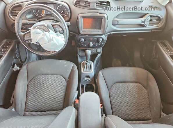 ZACNJABB3LPL83905 2020 JEEP RENEGADE Charcoal Widok deski rozdzielczej