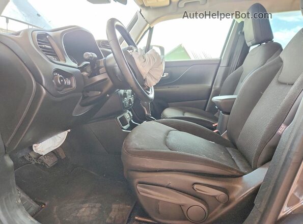 ZACNJABB3LPL83905 2020 JEEP RENEGADE Charcoal Widok wnętrza z przodu