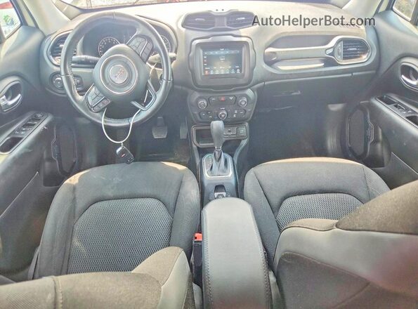 ZACNJABB4KPK23529 2019 JEEP RENEGADE White Dashboard view