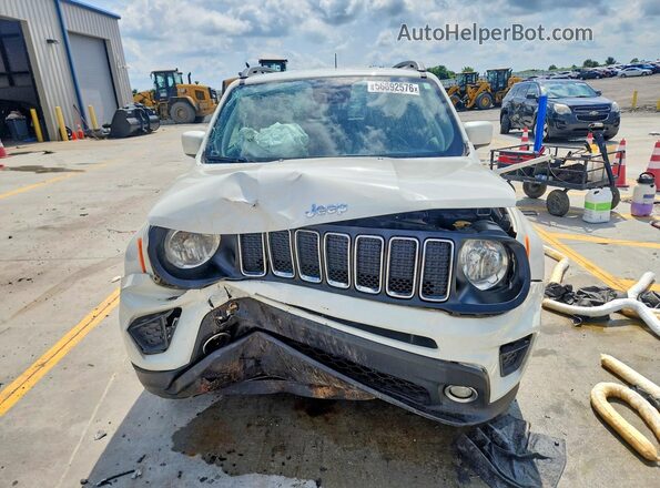 ZACNJABB4KPK64808 2019 JEEP RENEGADE White Widok z przodu