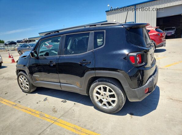ZACNJABB4LPL56695 2020 JEEP RENEGADE Black უკანა მარცხენა