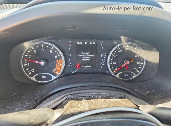 ZACNJABB4LPL56695 2020 JEEP RENEGADE Black ხელსაწყოთა პანელის ხედი