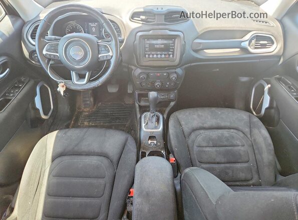 ZACNJABB4LPL56695 2020 JEEP RENEGADE Black წინა პანელის ხედი